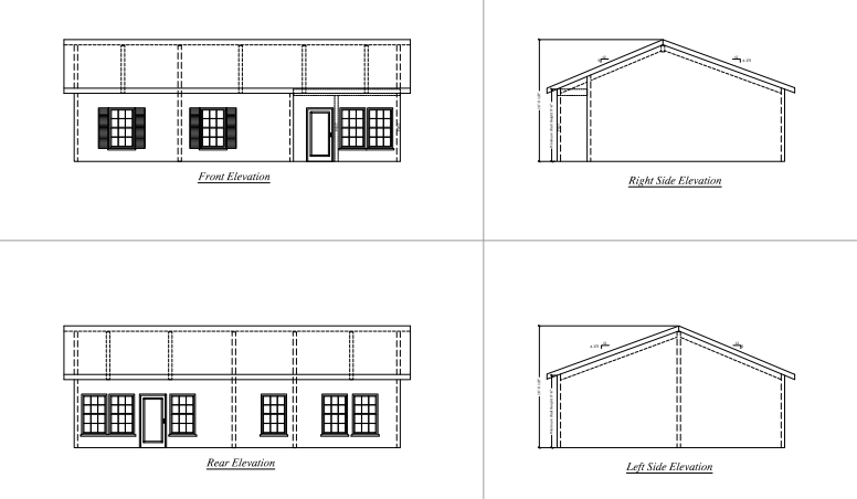 abodeMOD ABODEMOD1227 3 Bedroom, 2 Bathroom(s) 1227 Square Feet Prefab ADU/SFR Shell