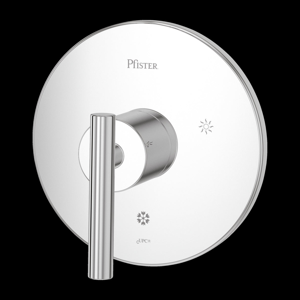 Contempra 1-Handle Tub & Shower Valve Only Trim in Polished Chrome