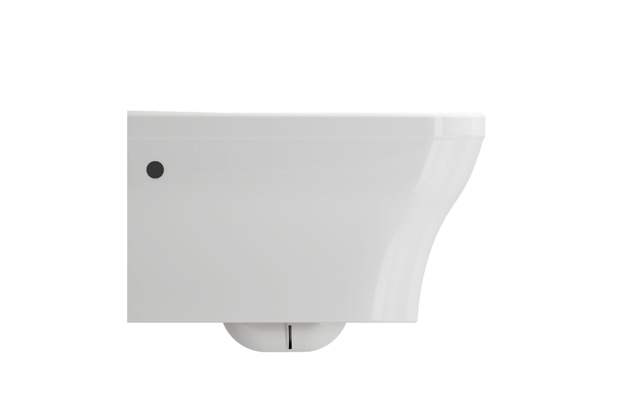 BOCCHI 1304-001-0129 Firenze Wall-Hung Toilet Bowl in White