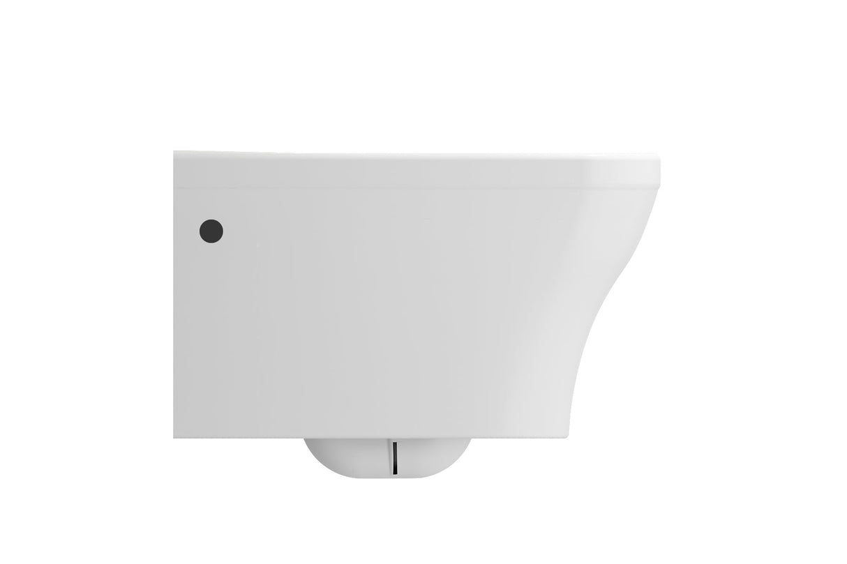 BOCCHI 1304-002-0129 Firenze Wall-Hung Toilet Bowl in Matte White