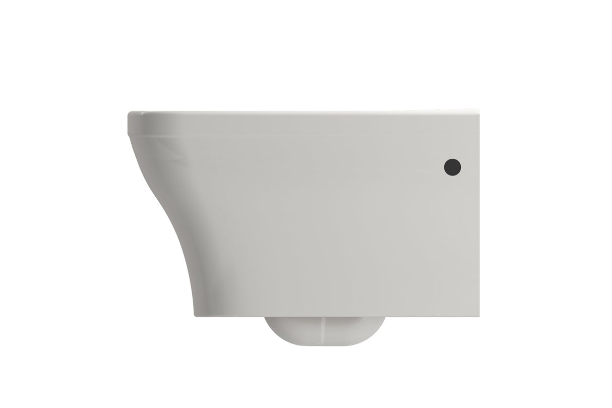 BOCCHI 1304-014-0129 Firenze Wall-Hung Toilet Bowl in Biscuit