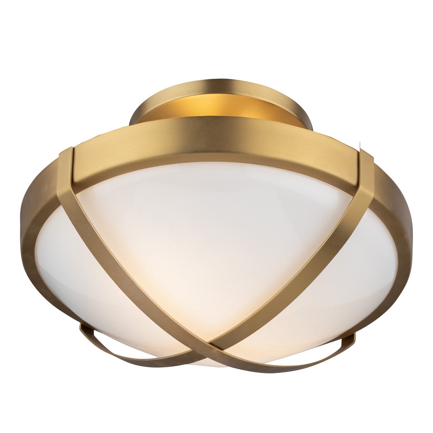 Cara Ceiling Light Fixture - Brushed Brass
