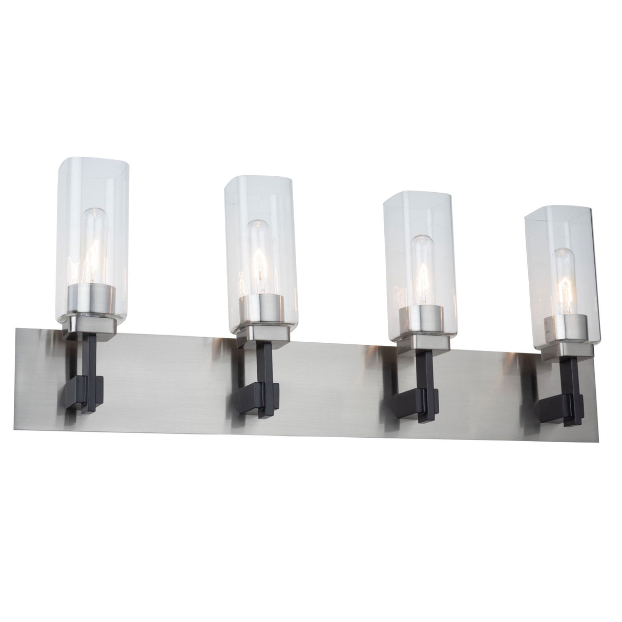 Arlington Bathroom - Satin Nickel / 4-Light