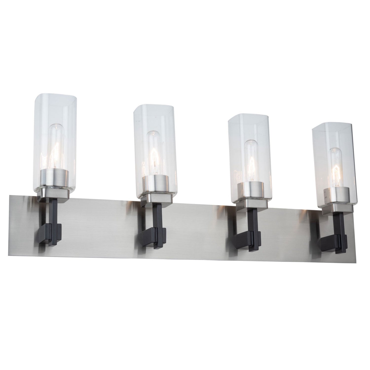 Arlington Bathroom - Satin Nickel / 4-Light