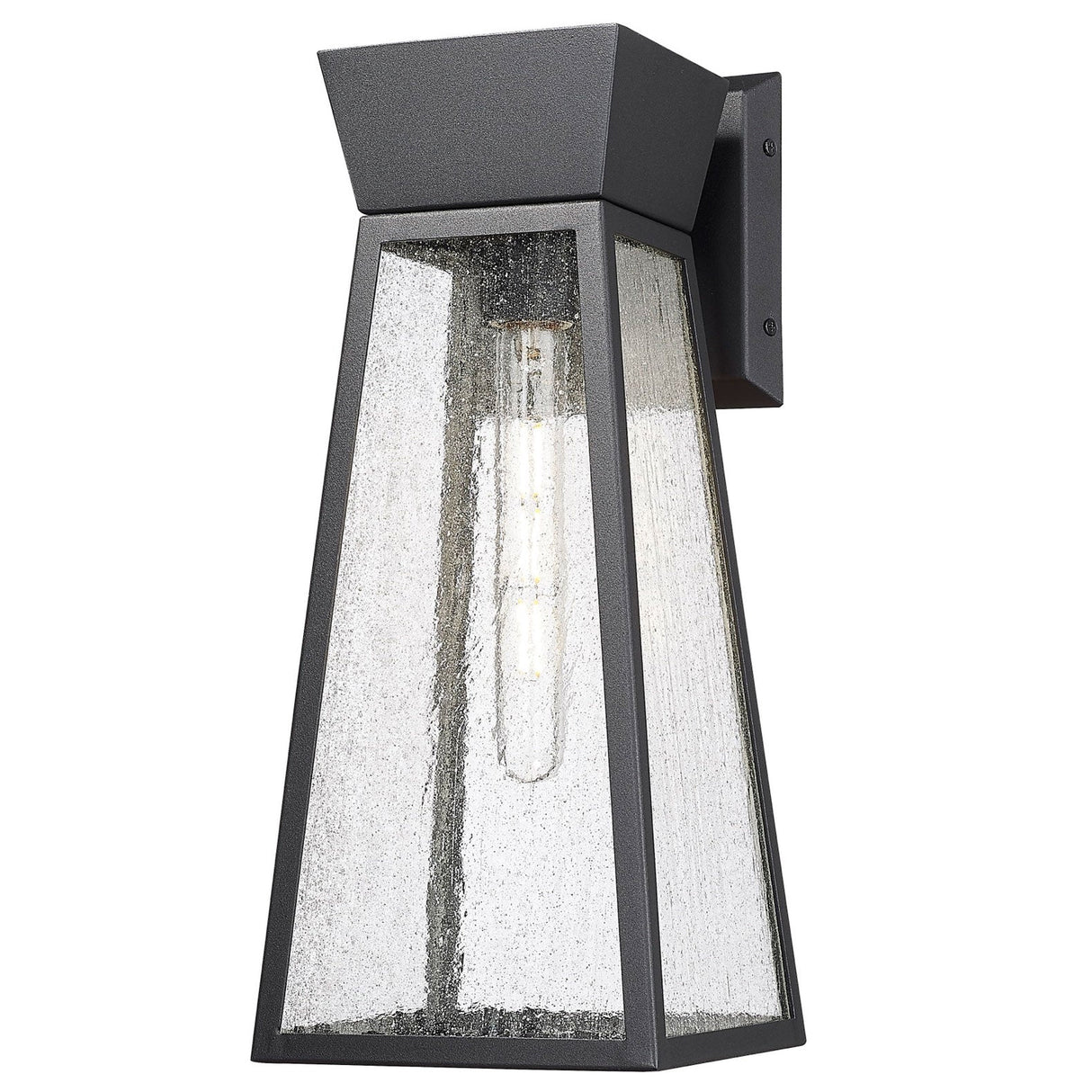 Lucian Outdoor Wall Light - Black / 17.00