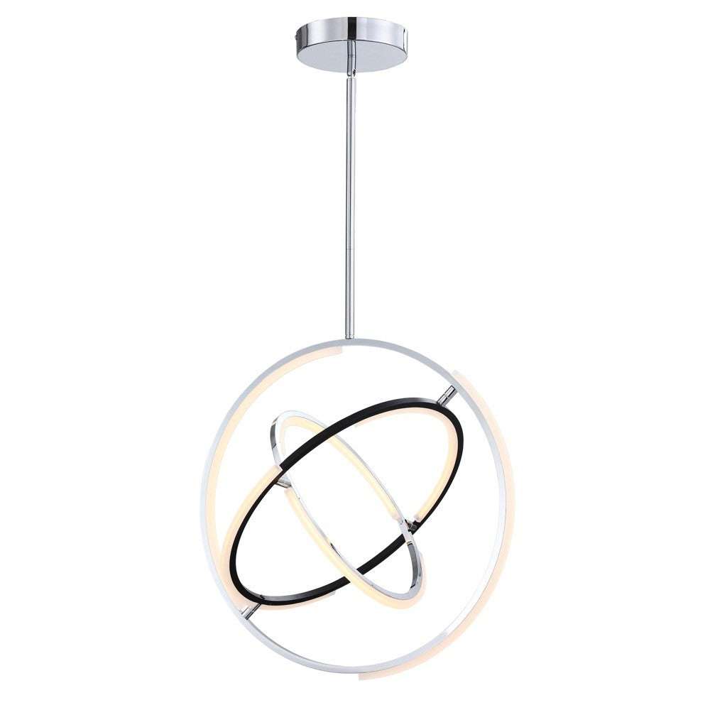 Trilogy Pendant - Polished Nickel / 24.00