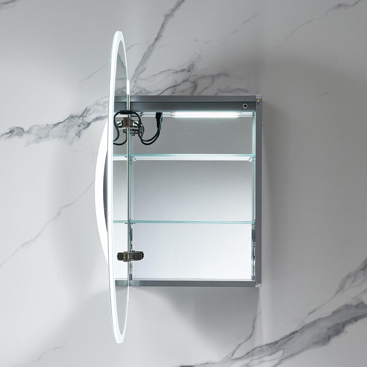 Blossom Spica 24″ Oval LED Medicine Cabinet, Elegant & Smart