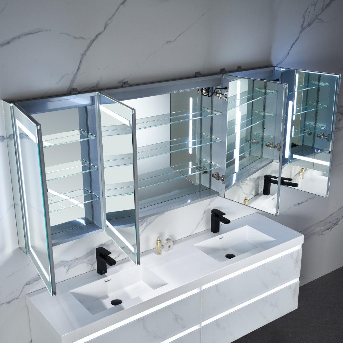 Blossom Canopus LED Medicine Cabinet – Expansive Design with Modern Features