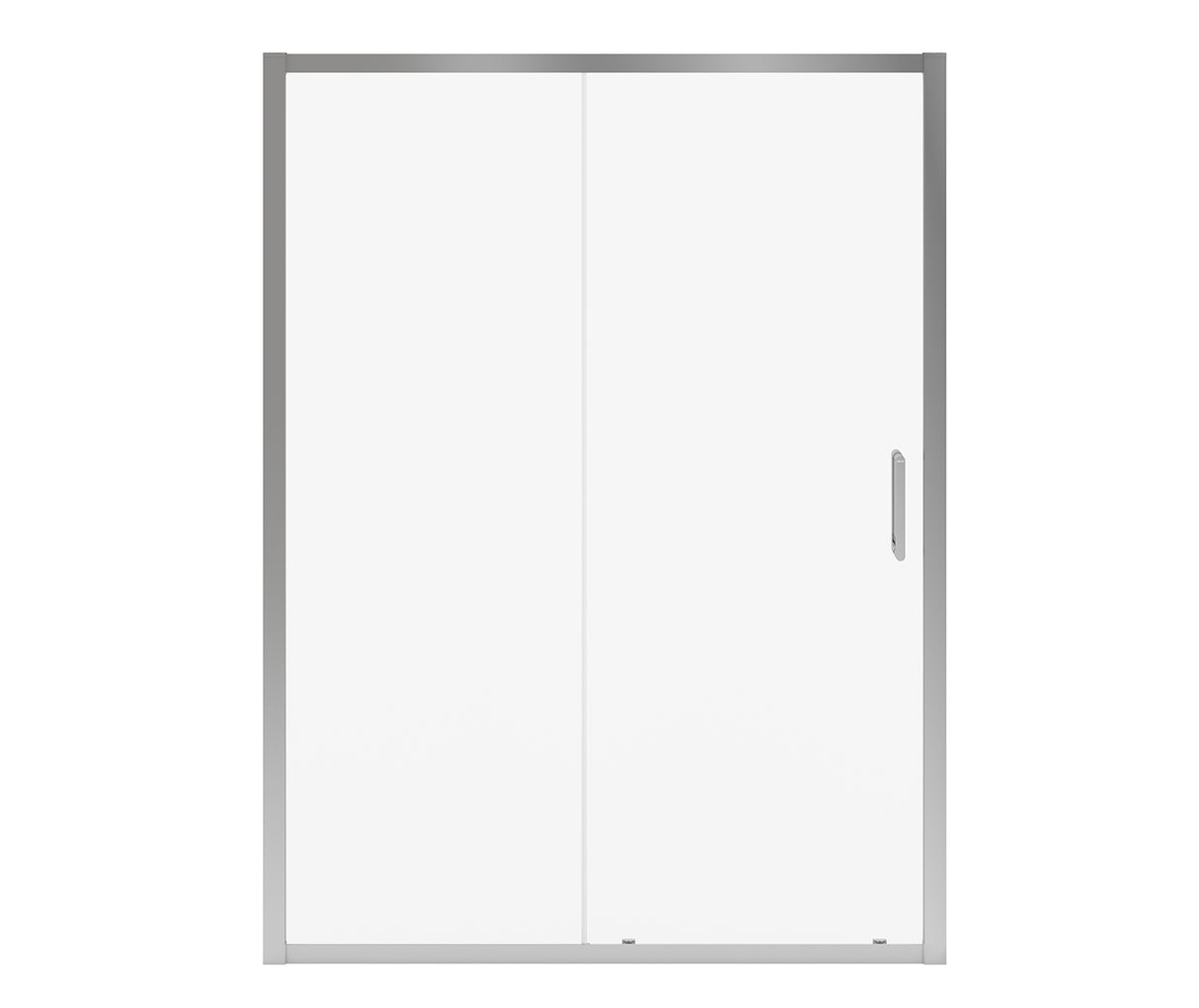 MAAX 135238-900-084-000 Connect Pro 57-58 ½ x 76 in. 6mm Sliding Shower Door for Alcove Installation with Clear glass in Chrome
