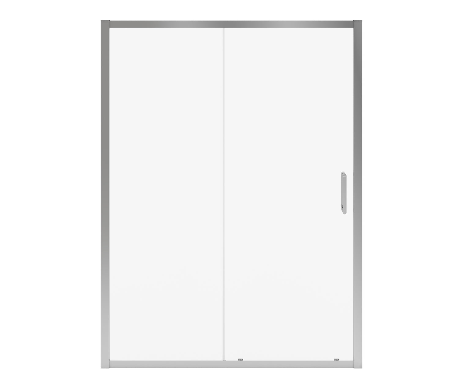 MAAX 135238-900-084-000 Connect Pro 57-58 ½ x 76 in. 6mm Sliding Shower Door for Alcove Installation with Clear glass in Chrome