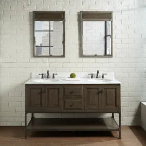 Fairmont Designs Toledo 60" Double Bowl Vanity 1401-6021D 60" W x 21-1/4" D x 34-1/2"