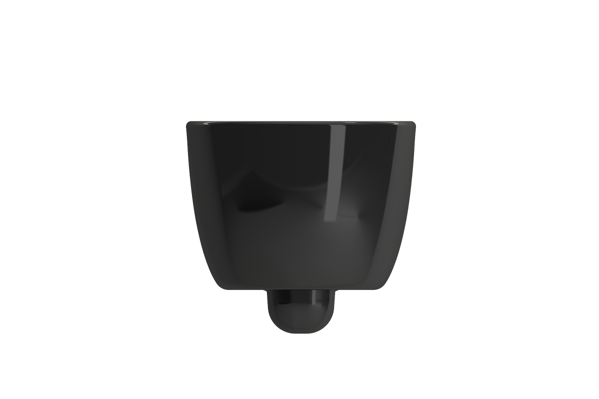 BOCCHI 1416-005-0129 Vettore Wall-Hung Toilet Bowl in Black