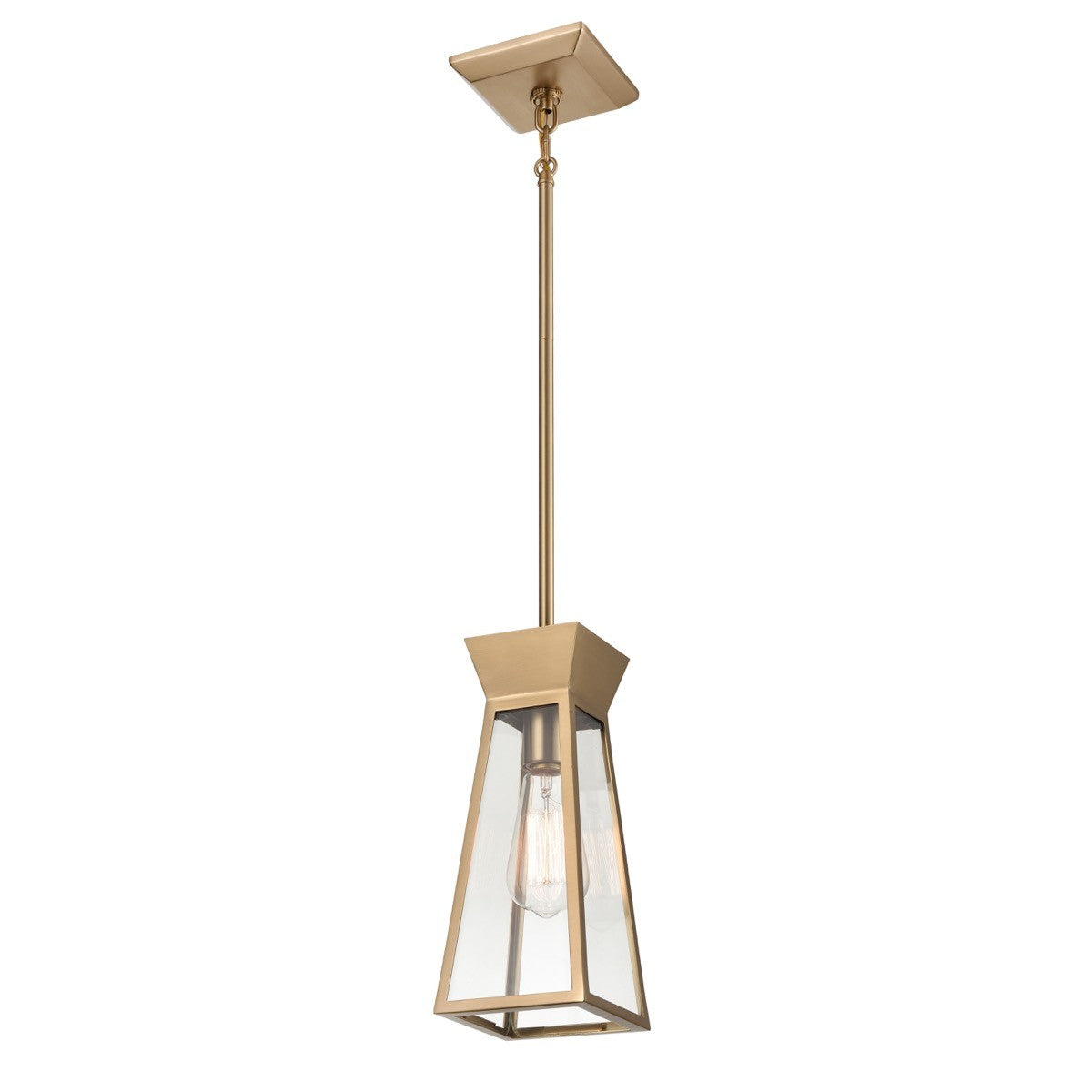 Lucian Pendant - Brushed Brass