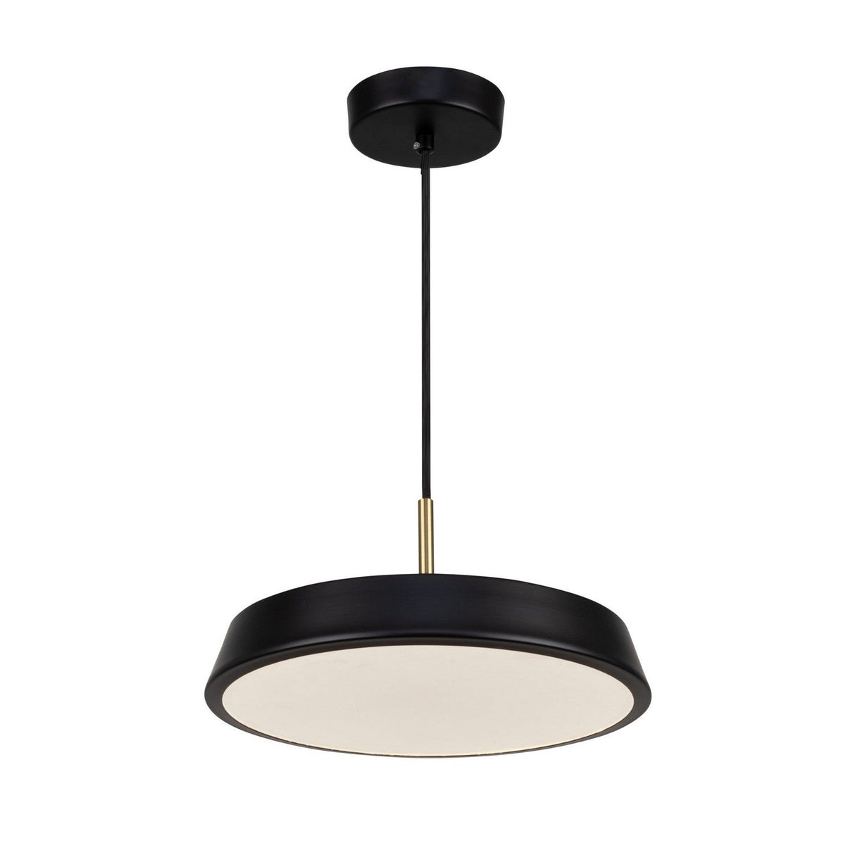 Lazio Square Ceiling Flush Light - Black / 16.00