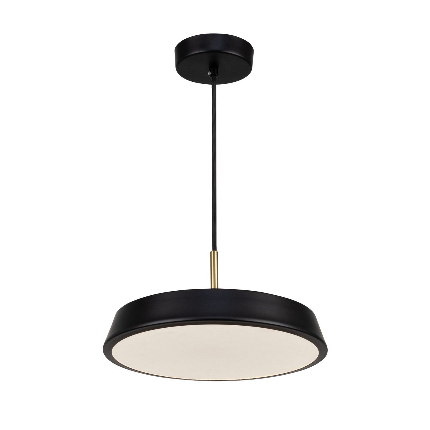 Lazio Square Ceiling Flush Light - Black / 16.00