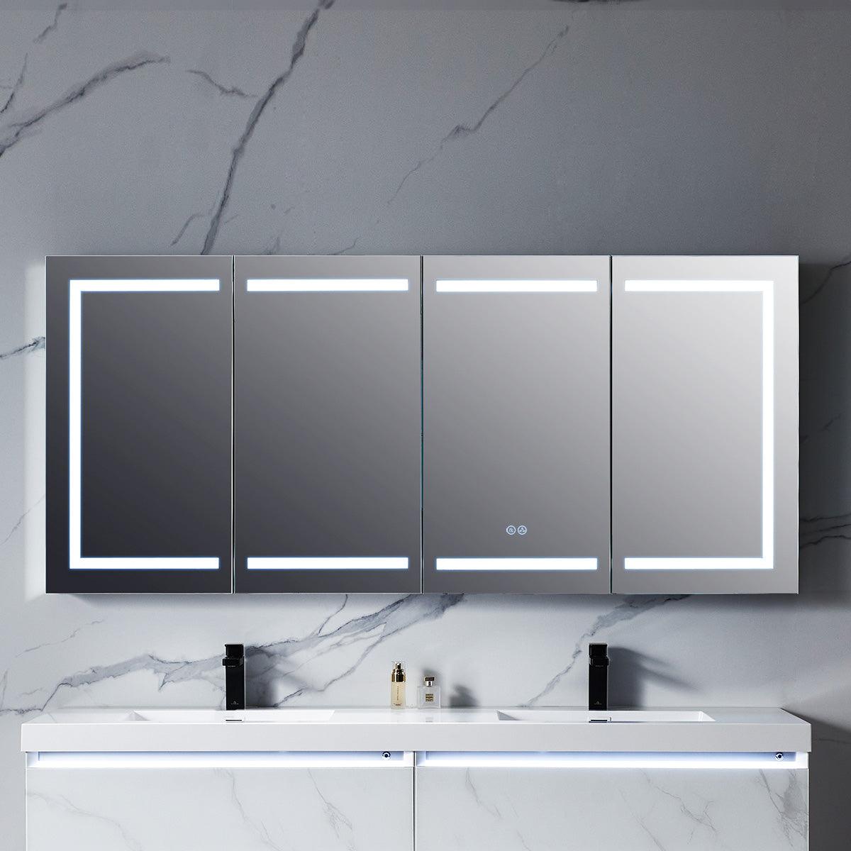 Blossom Canopus LED Medicine Cabinet – Expansive Design with Modern Features