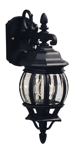 Classico Outdoor Wall Light - Black / 17.50