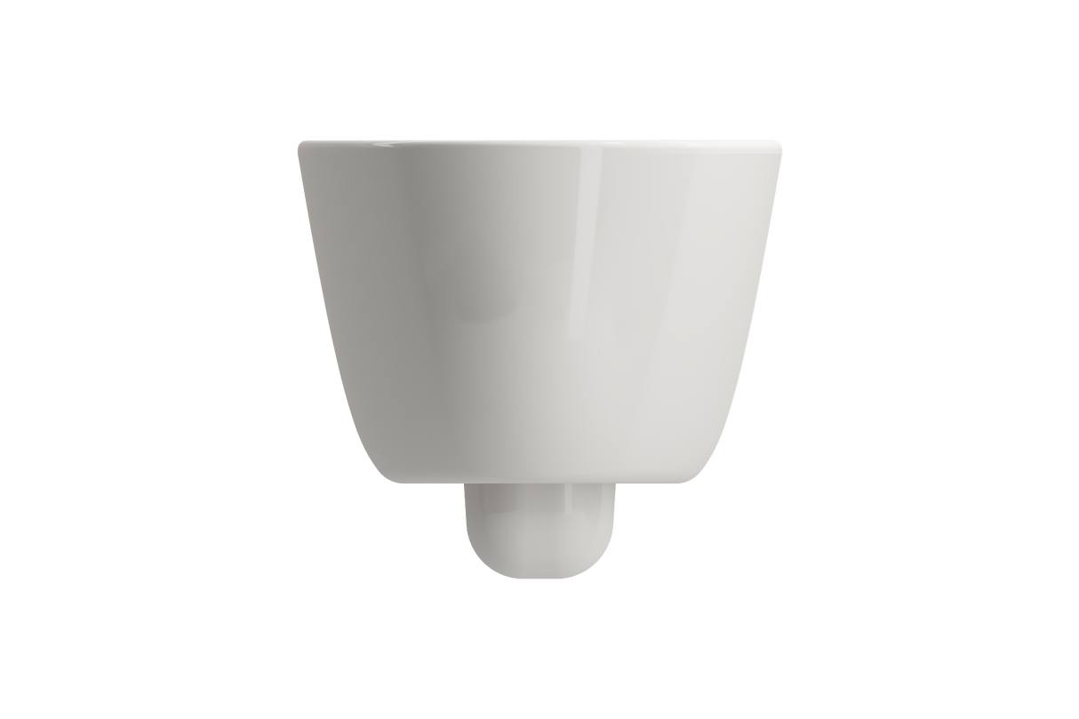BOCCHI 1632-014-0129 Milano Wall-hung Elongated Toilet Bowl Biscuit