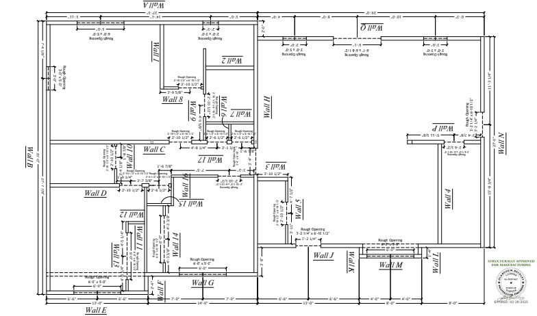 abodeMOD ABODEMOD1706 3 Bedroom(s), 2 Bathroom(s) 1706 Square Feet Prefab SFR Shell