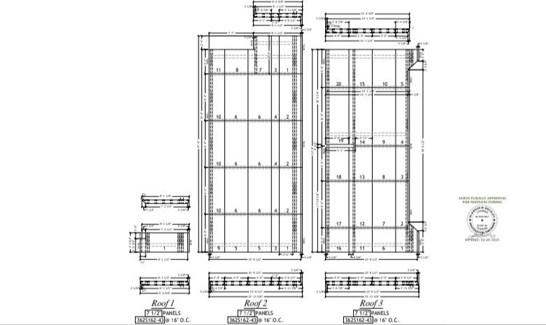 abodeMOD ABODEMOD1706 3 Bedroom(s), 2 Bathroom(s) 1706 Square Feet Prefab SFR Shell