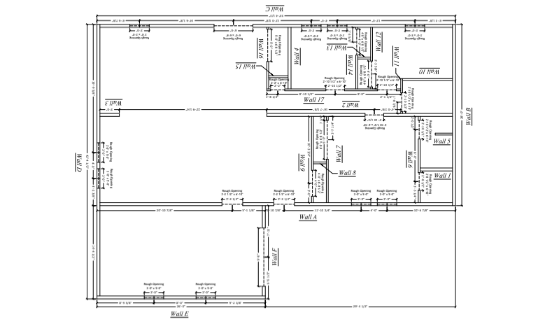 abodeMOD "theJONES" ABODEMOD1876 3 Bedroom(s), 2 Bath(s) w/Garage 1876 Square Feet Prefab SFR Shell
