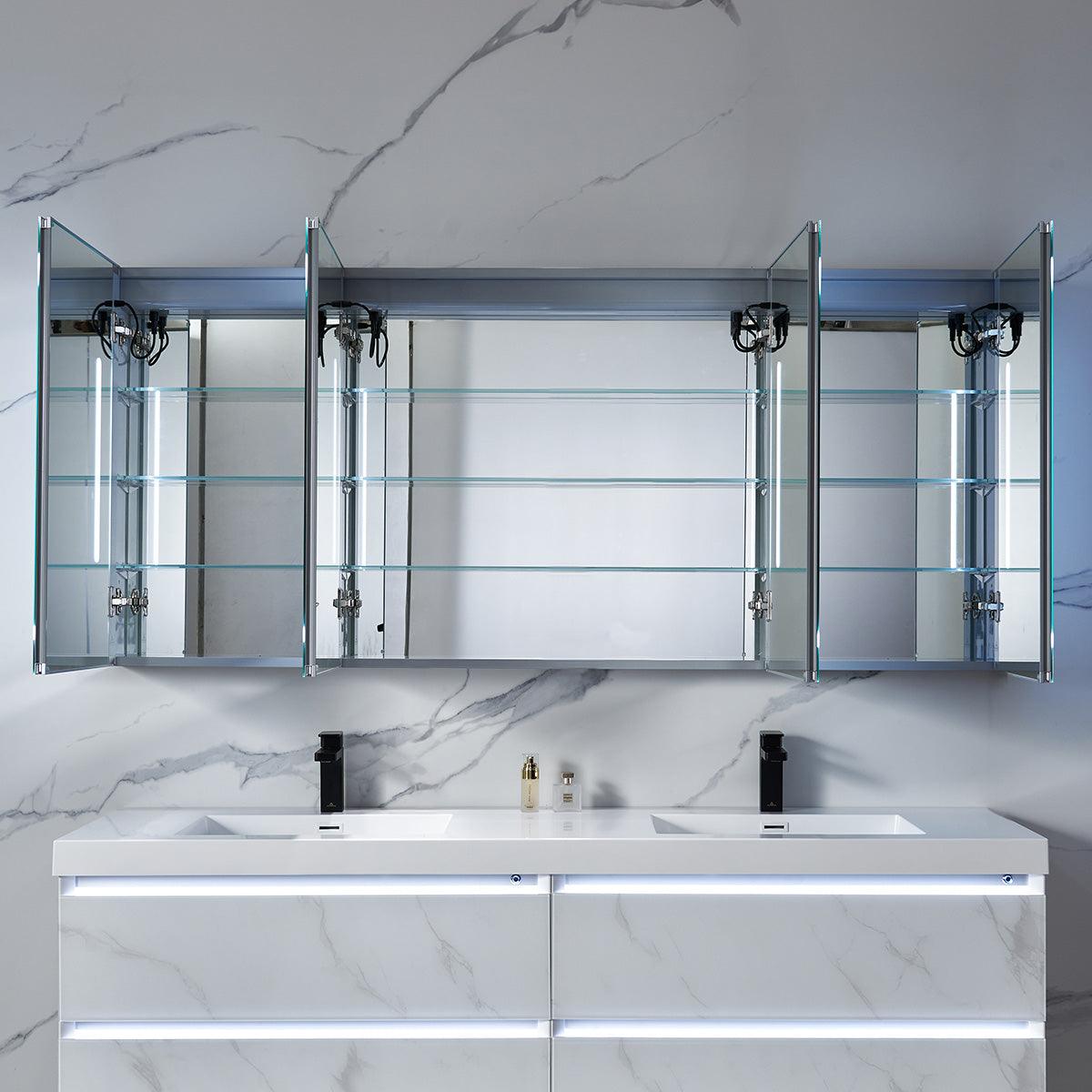 Blossom Canopus LED Medicine Cabinet – Expansive Design with Modern Features