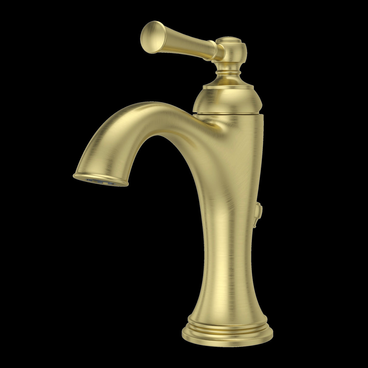 Tisbury Single Handle Lavatory Faucet in Brushed Gold