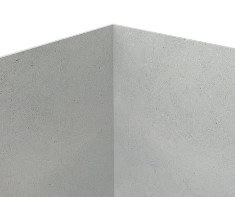 Swanstone SMMK-7238-1 38 x 72 Swanstone Smooth Tile Glue up Bathtub and Shower Single Wall Panel in Ash Gray SMMK7238.203