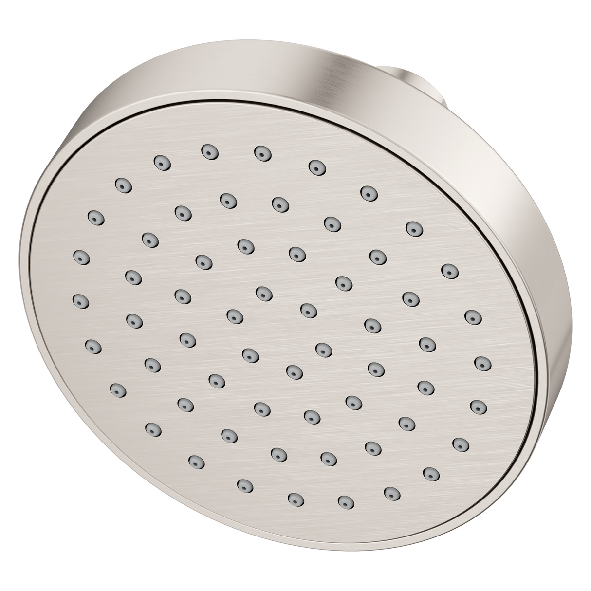 Brislin Round Rain Spray Showerhead in Brushed Nickel