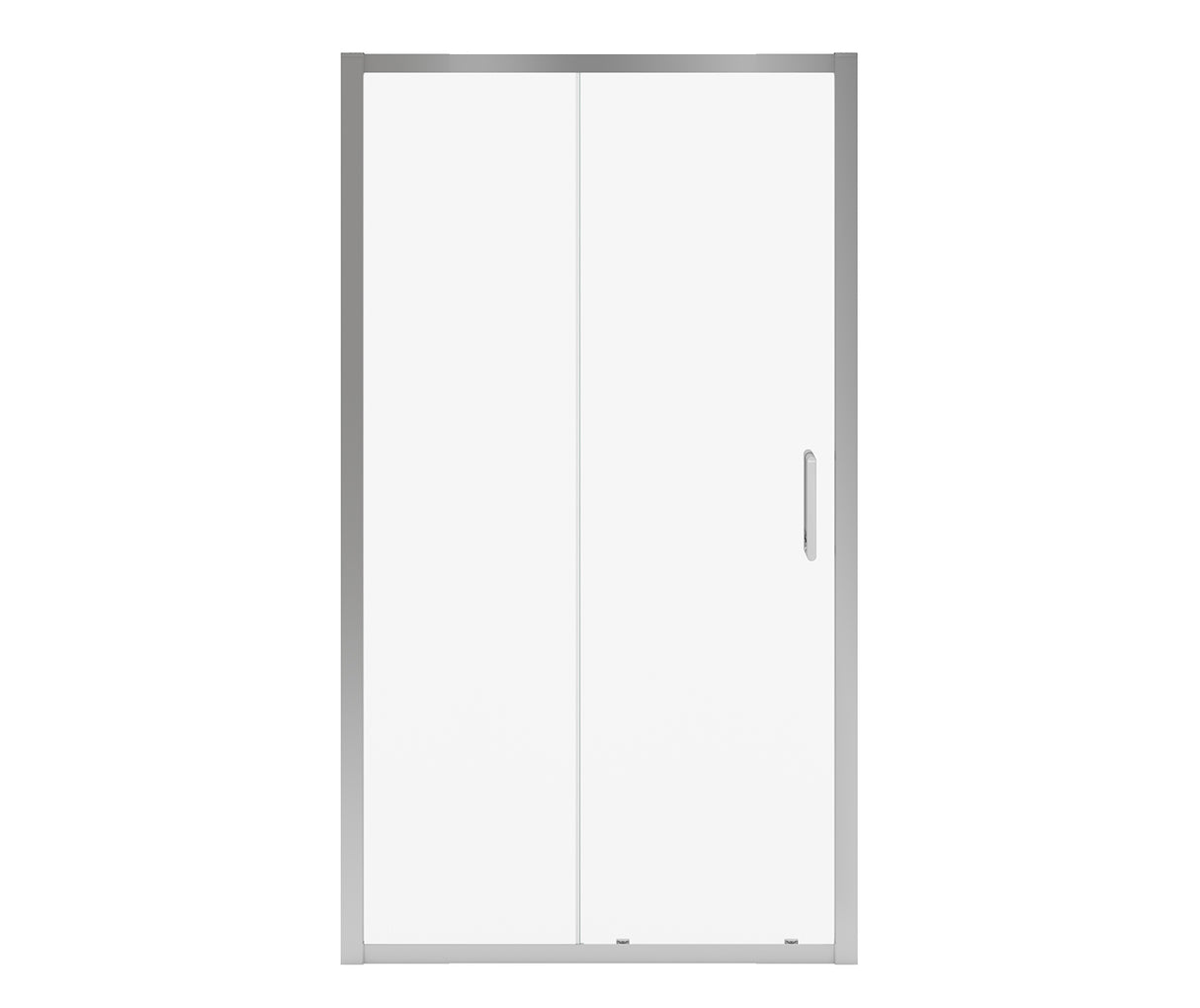 MAAX 135235-900-084-000 Connect Pro 43 ½-45 x 76 in. 6mm Sliding Shower Door for Alcove Installation with Clear glass in Chrome