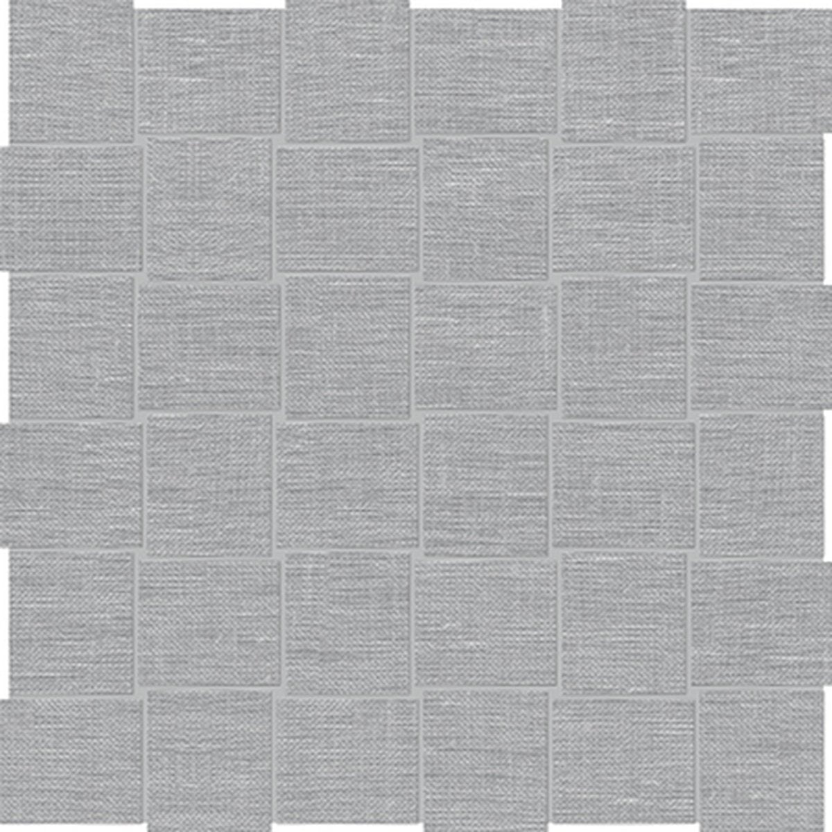 Anatolia Tile 2X2 Basketweave Belgian Linen Mica Porcelain Mosaics. 1 Sheet = .96 Sq. Ft. 4501-0031-1 (69-570) Mica Basketweave 2x2 - premium natural stone mosaic tile from Anatolia Tile, available at PoshHaus showroom in Keene, NH