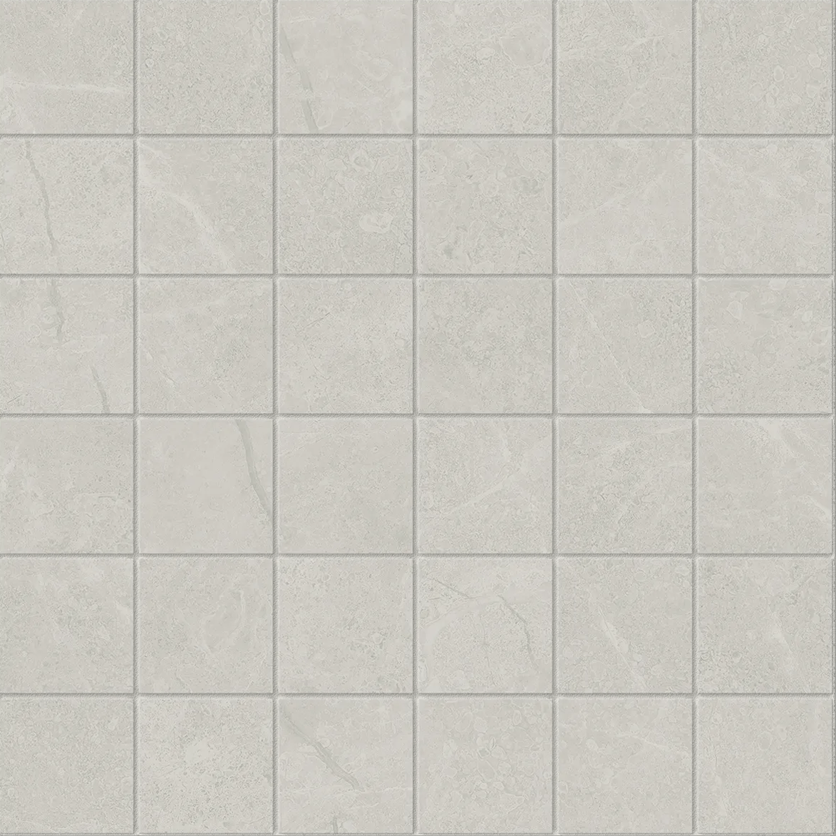 Anatolia Tile 2X2 Torino Grigio Matte 36 Piece Porcelain Mosaics. 1 Sheet = .96 Sq. Ft. 4501-0291-0 (63-569) Grigio 2x2 - premium natural stone mosaic tile from Anatolia Tile, available at PoshHaus showroom in Keene, NH