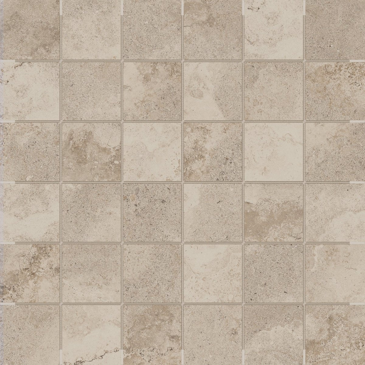 Anatolia Tile 2X2 Veneta Ardesia Matte 36 Piece Porcelain Mosaics. 1 Sheet = .96 Sq. Ft. 4501-0297-0 (63-584) Ardesia 2x2 - premium natural stone mosaic tile from Anatolia Tile, available at PoshHaus showroom in Keene, NH
