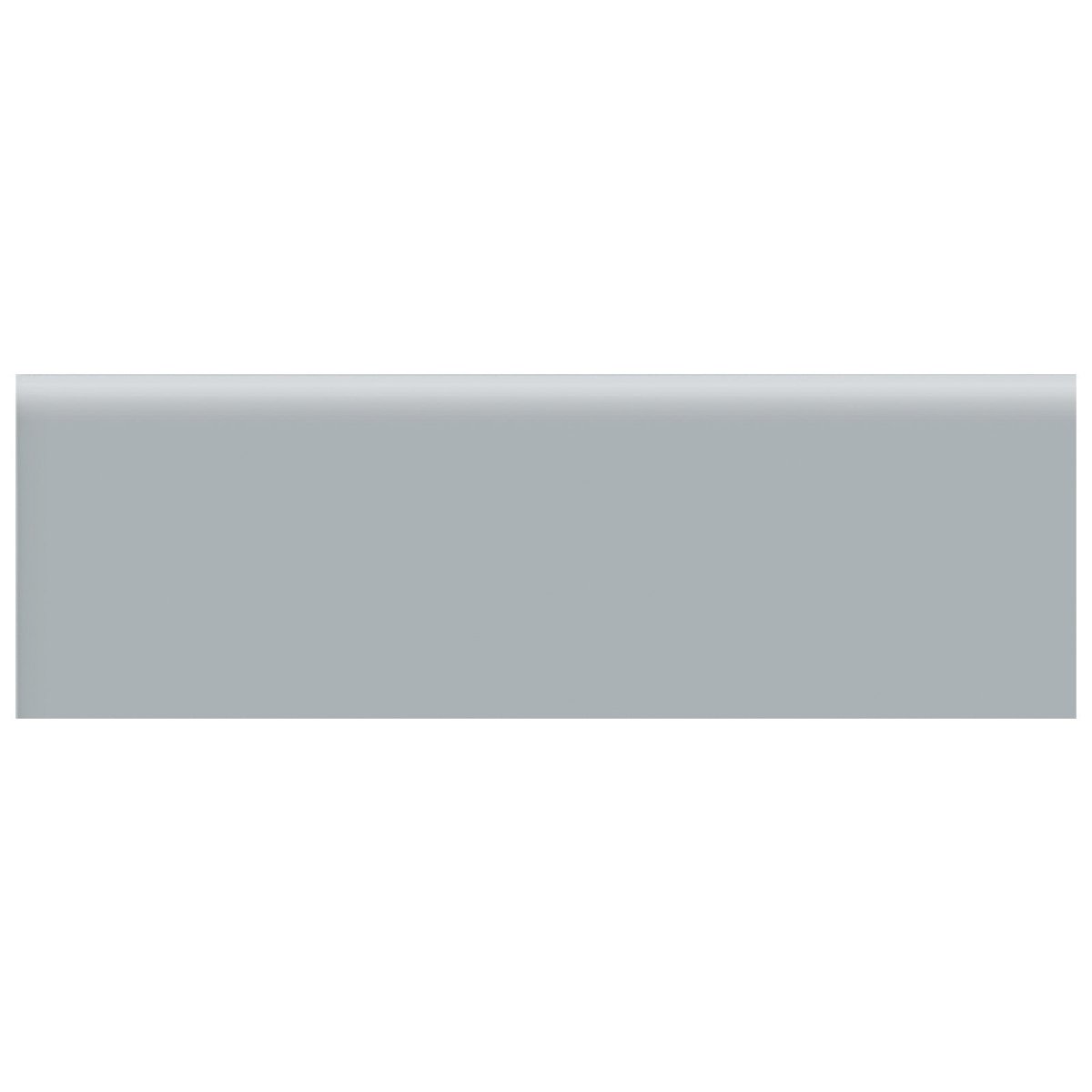 Anatolia Tile 2 X 6 Soho Cloud Blue Glossy Glazed Ceramic Wall Bullnose 4002-0120-0 Cloud Blue 2x6 Bullnose - premium natural stone mosaic tile from Anatolia Tile, available at PoshHaus showroom in Keene, NH