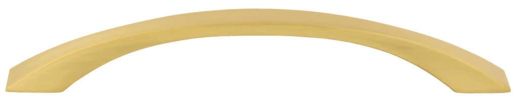 Jeffrey Alexander 767-160BG 160 mm Center-to-Center Brushed Gold Flared Philip Cabinet Pull
