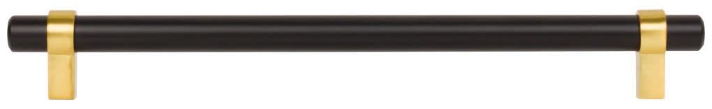 Jeffrey Alexander 5224SN 224 mm Center-to-Center Satin Nickel Key Grande Cabinet Bar Pull