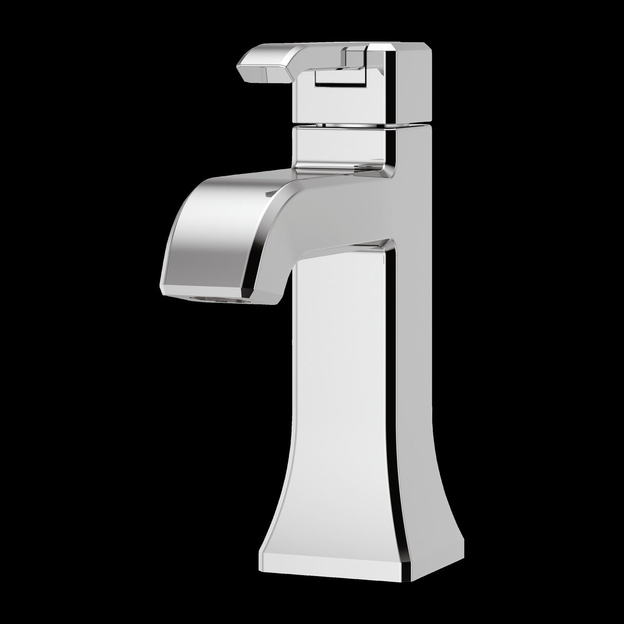 Park Avenue Single Control 4" Centerset Bathroom Faucet in Polished Chrome