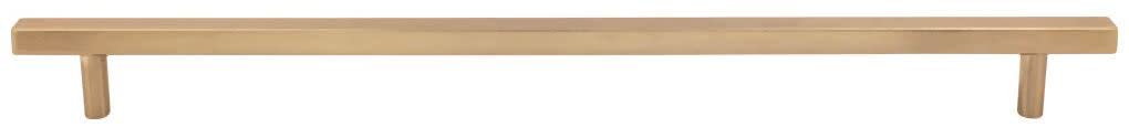Jeffrey Alexander 845-18SBZ 18" Center-to-Center Satin Bronze Square Dominique Appliance Handle