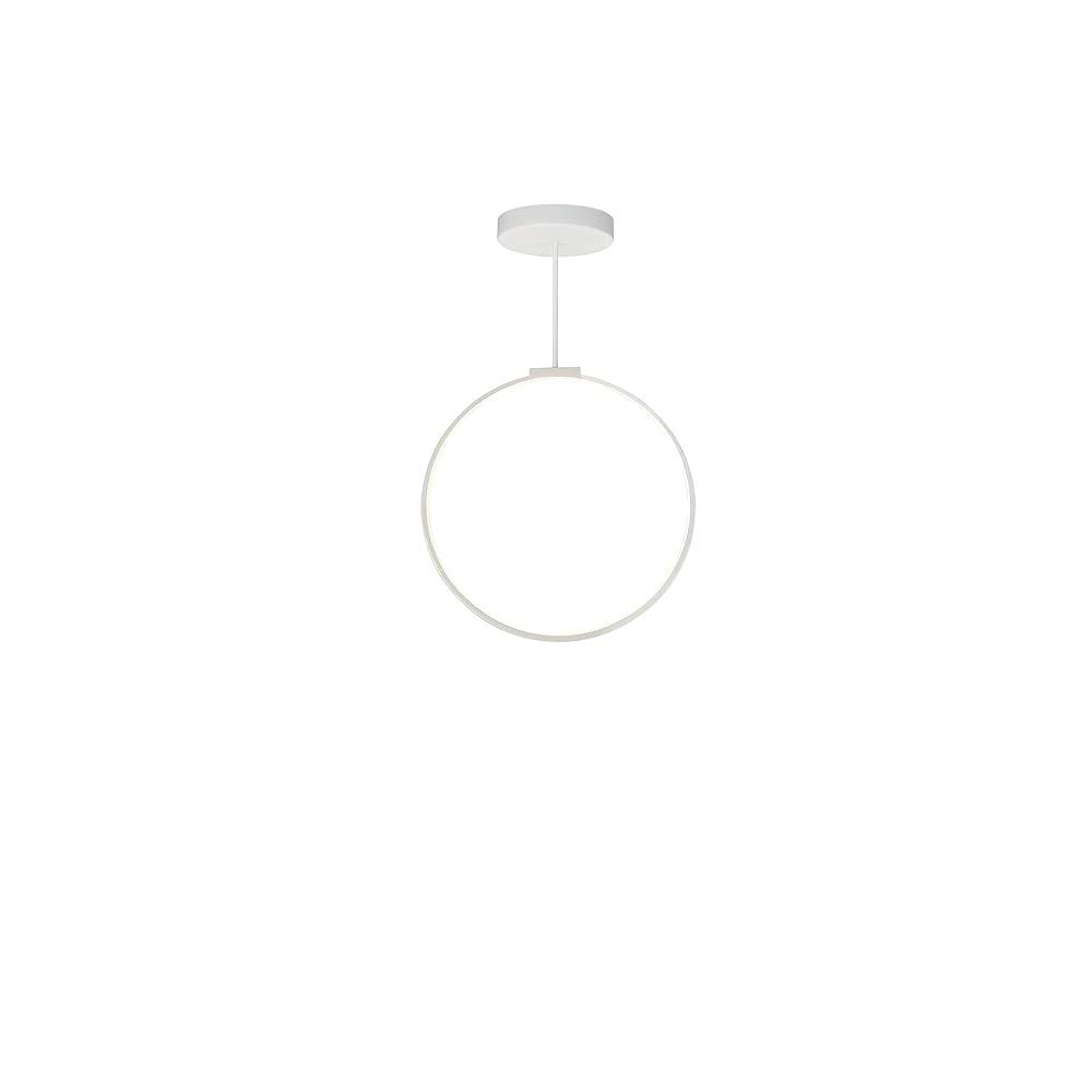 Kuzco PD82524-WH CIRQUE 24" PD White 120V TRIAC/ELV LED 3000K 90CRI 36W