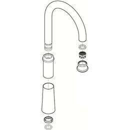 Pfister 920-049 Spout Sub Assembly WR2-5, Polished Chrome 920-049A