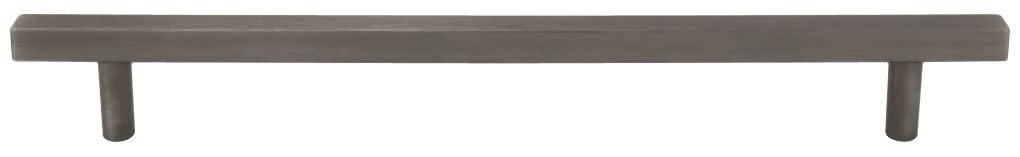 Jeffrey Alexander 845-12BNBDL 12" Center-to-Center Brushed Pewter Square Dominique Appliance Handle