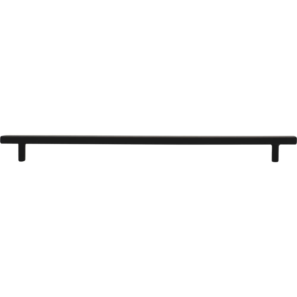 Jeffrey Alexander 845-305MB 305 mm Center-to-Center Matte Black Square Dominique Cabinet Bar Pull