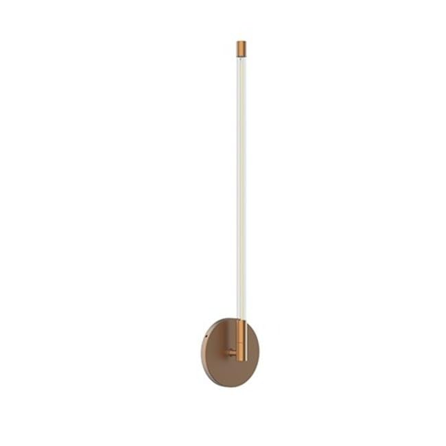 Kuzco WS74122-BG MOTIF 22" WALL SCONCE VINTAGE BRASS 7W 120VAC WITH LED DRIVER 2700K 90CRI