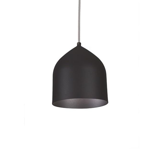 Kuzco 49108-BK/BK HELENA 8" PD Black/Black 1 x 60W E26
