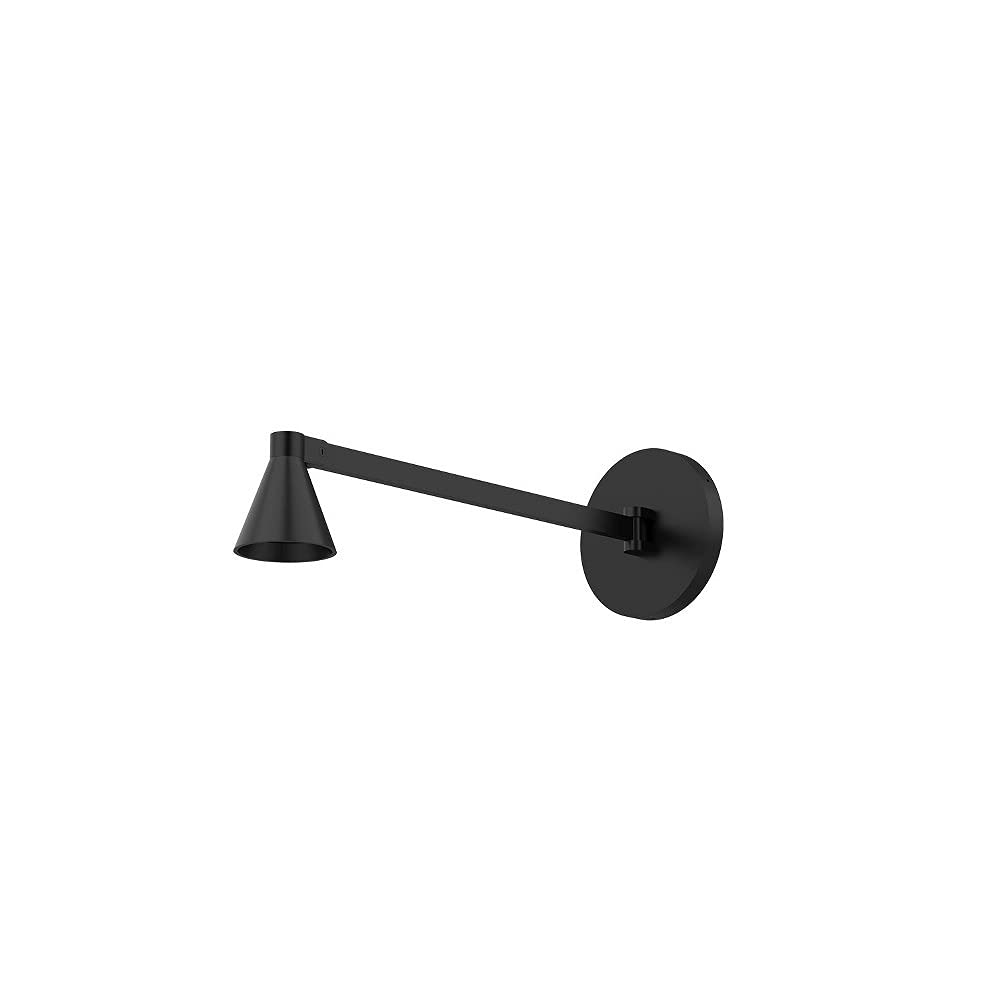 Kuzco WS19914-BK DUNE 14" WALL SCONCE BLACK 5W 120VAC WITH LED DRIVER 3000K 90CRI