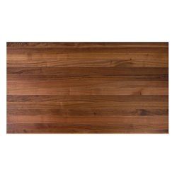 John Boos RTW-2430 Tuff VAR Finish Rectangular Walnut Butcher Block Top, 30 x 24 1 1/2 inch - Each.