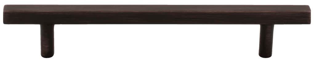 Jeffrey Alexander 845-128DBAC 128 mm Center-to-Center Brushed Oil Rubbed Bronze Square Dominique Cabinet Bar Pull