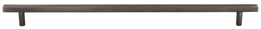 Jeffrey Alexander 845-305BNBDL 305 mm Center-to-Center Brushed Pewter Square Dominique Cabinet Bar Pull