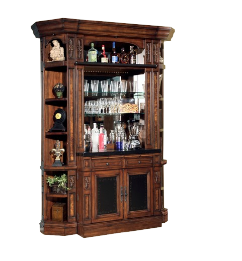 Parker House Leonardo 2 pc Bar Base & Hutch PH-LEO-465-2