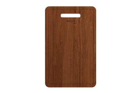 BOCCHI 2320 0004 Wooden Cutting Board with handle - Sapele Mahogany Wood; Compatible with 1500, 1501, 1551 and 1604 sinks